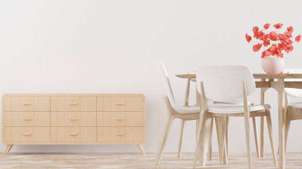 Contemporary Interior Design: The best guide 5 a table with a vase of flowers on top of it