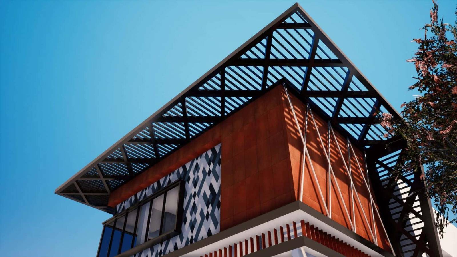 Mandapam Exterior Design Min