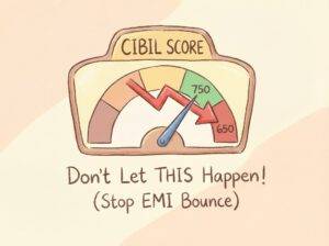 missed emi payment consequences cibil score impact & fees