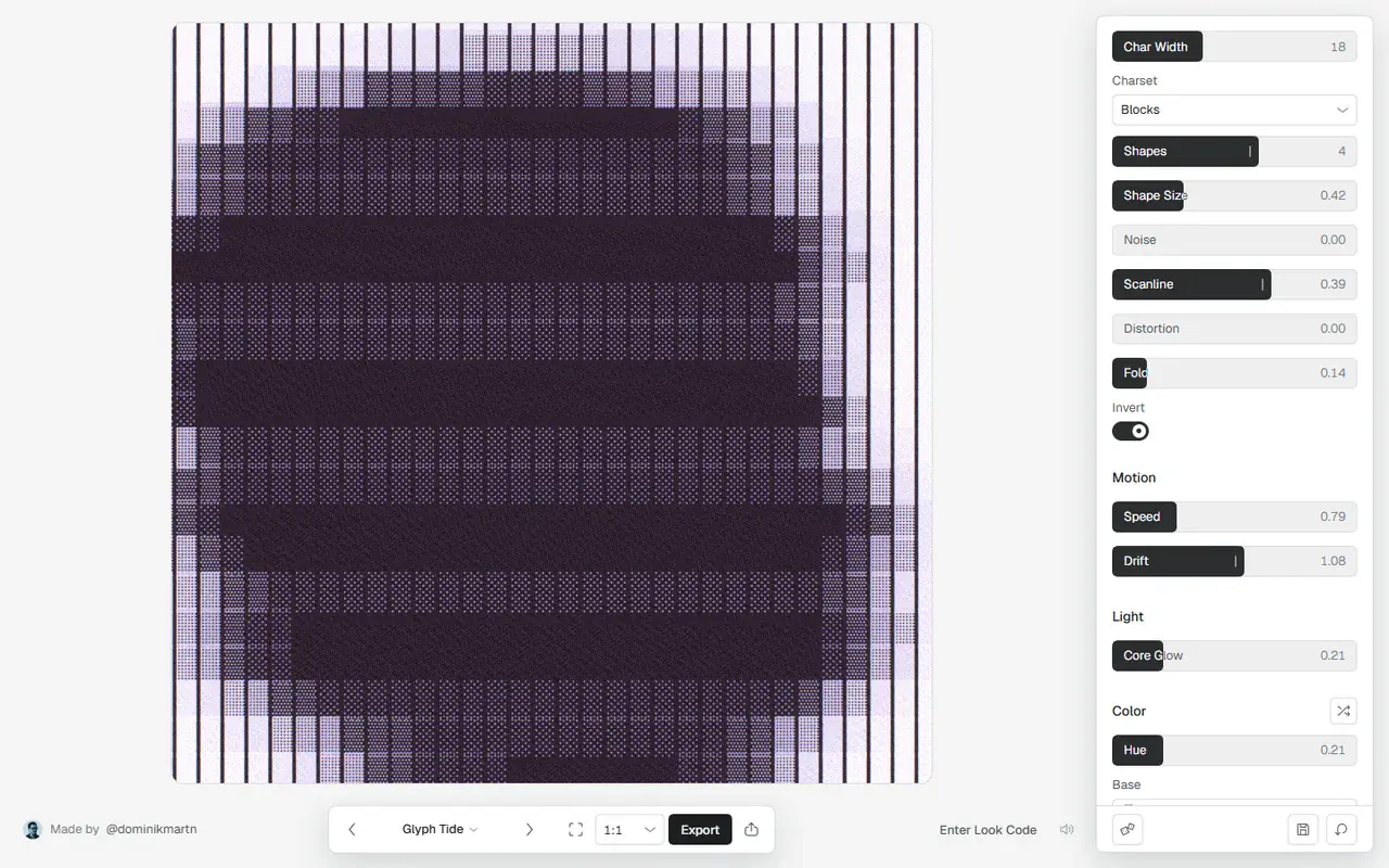 The home page of Caustic